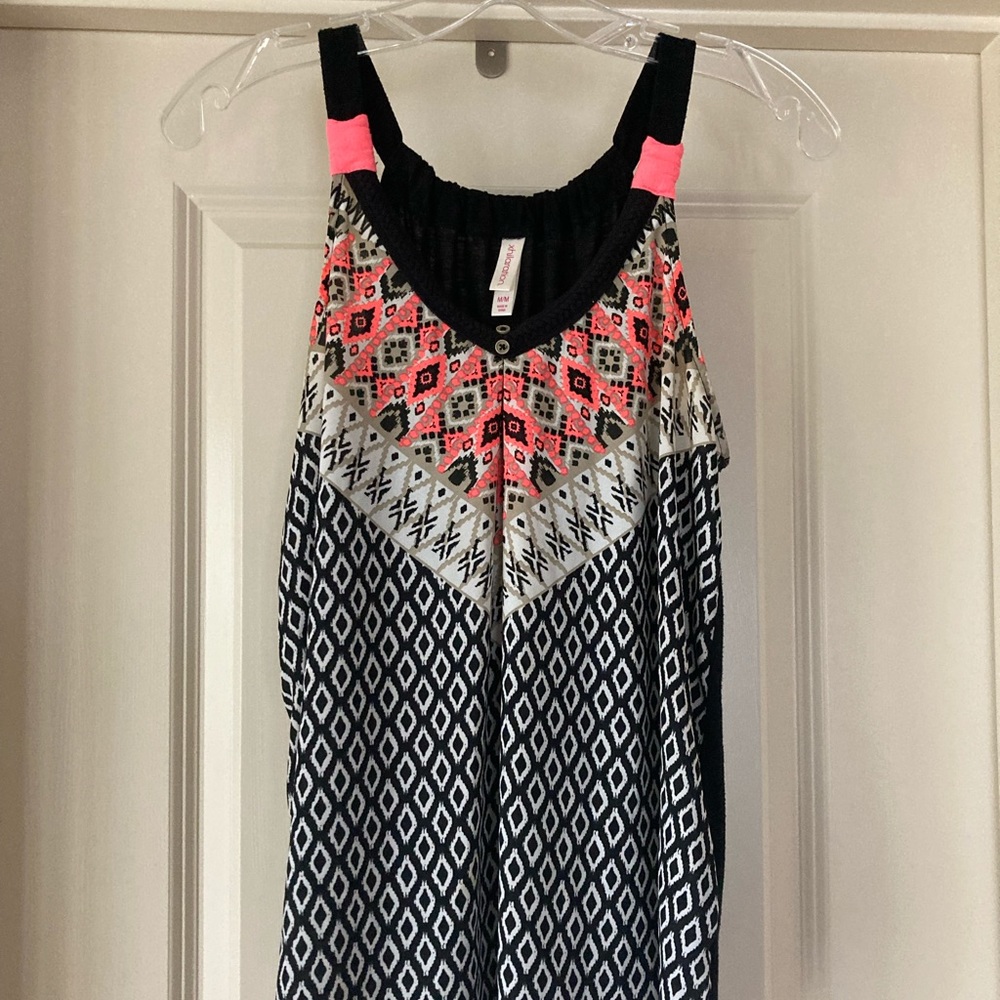 Bohemian Print Flowy Tank
